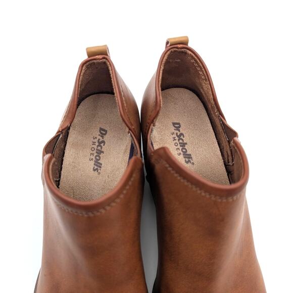 Dr. Scholl's Laurel Women's Ankle Boots Almond Toe Brown Size US8.5 EU39 - Picture 12 of 12